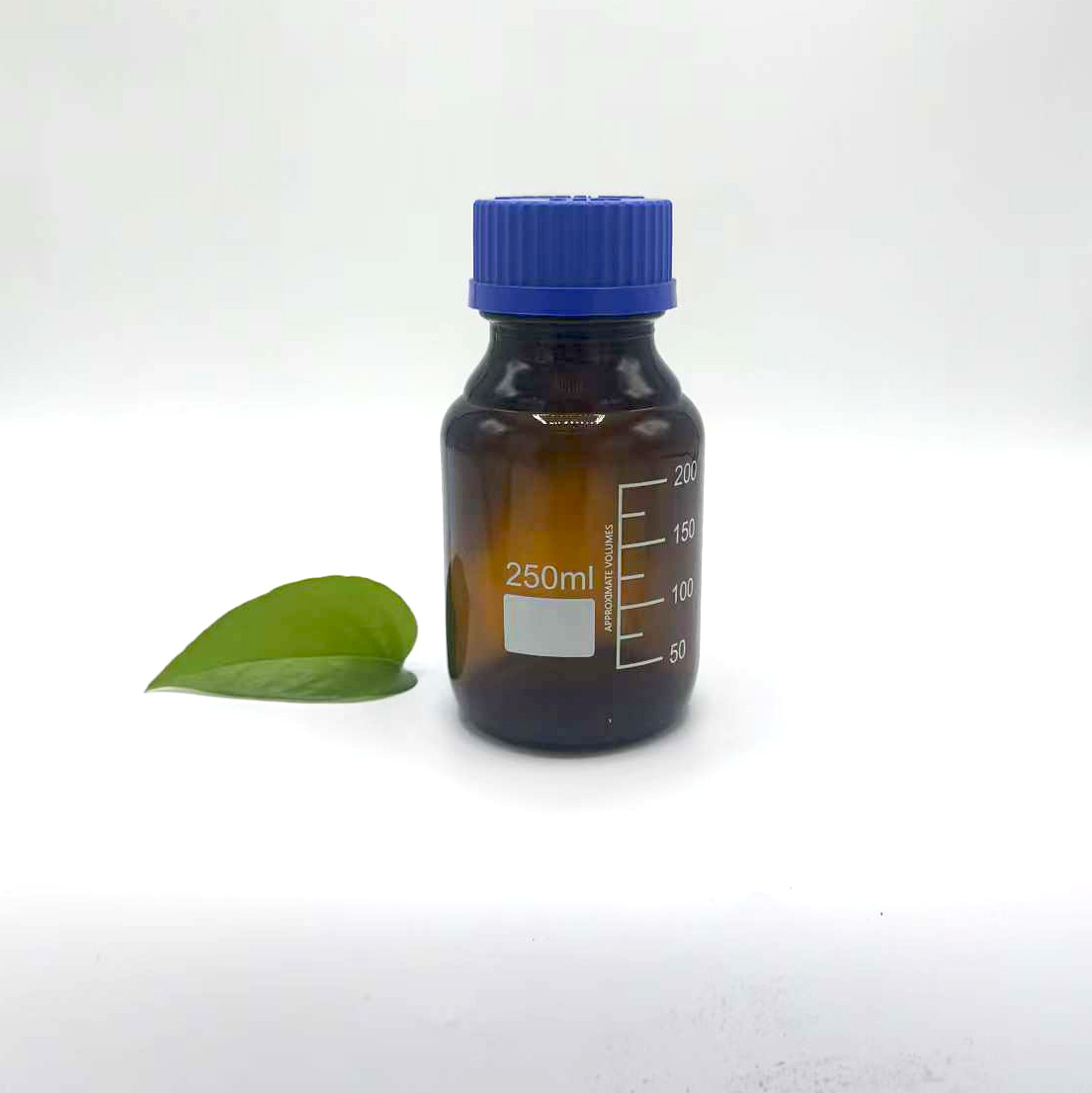 250ml अंबर ग्लास अभिकर्मक बाटली